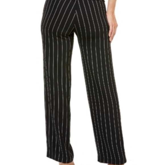 Poleci Pants - POLECI MADE IN USA BLACK AND WHITE STRIPE PANTS